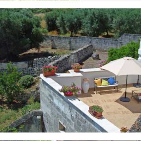 Room In Bb - Stunning Quadruple Room In Ancient Masseria Near The Sea In A Quiet Olive Trees オストゥーニ エクステリア 写真